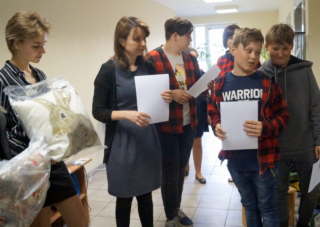 Kairėje Ugnius Pocius ir Tonis Petrauskis I vieta mamos kėdė