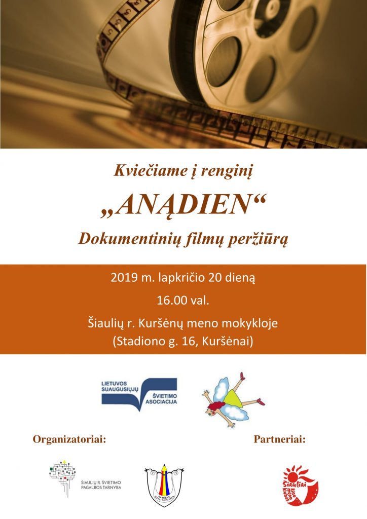 Kviečiame į dokumentinio filmo peržiūrą 1 1
