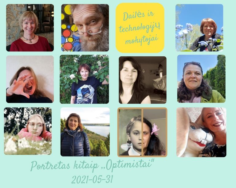 Dailiokai Optimistai 2021