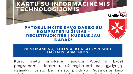 Kartu su IT plakatas