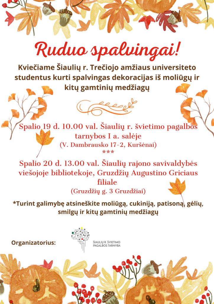 Ruduo spalvingai