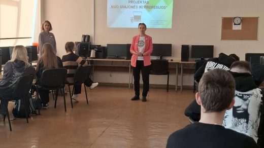 Pazintis su profesinio mokymo galimybemis